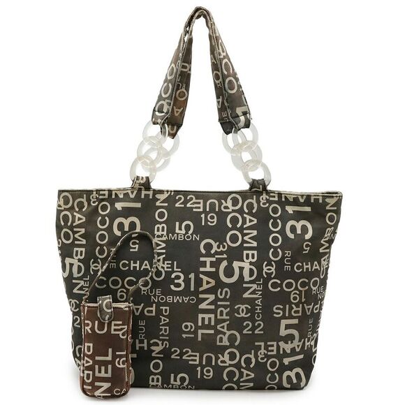 Chanel By Sea Line Canvas Tote Bag - Picture 1 of 9